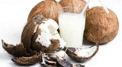 folosind nuca de cocos pentru a elimina parazitii